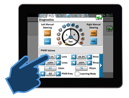 example SmarTrax screenshot on a Viper 4